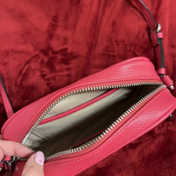 Dana Buchman Bags | Dana Buchman Crossbody Purse Red - Picture 7 of 8